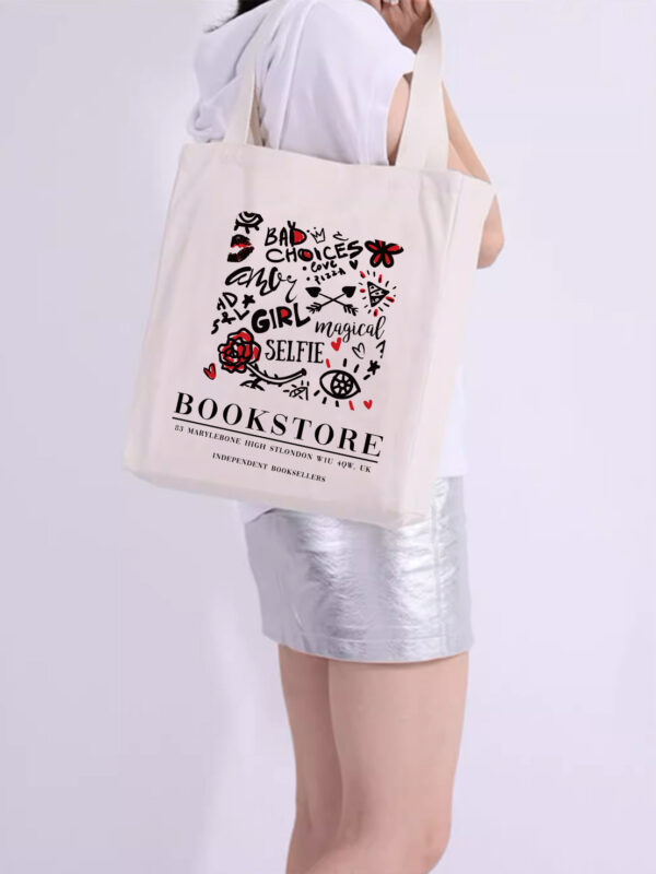 厚磅磁扣帆布袋 W044